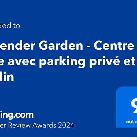 Lavender Garden - Centre Ville Avec Parking Prive Et Jardin 普罗旺斯地区萨隆 外观 照片